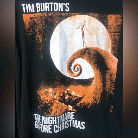 Disney Tim Burton’s The Nightmare Before Christmas Mad Engine T Shirt XL - Picture 2 of 4